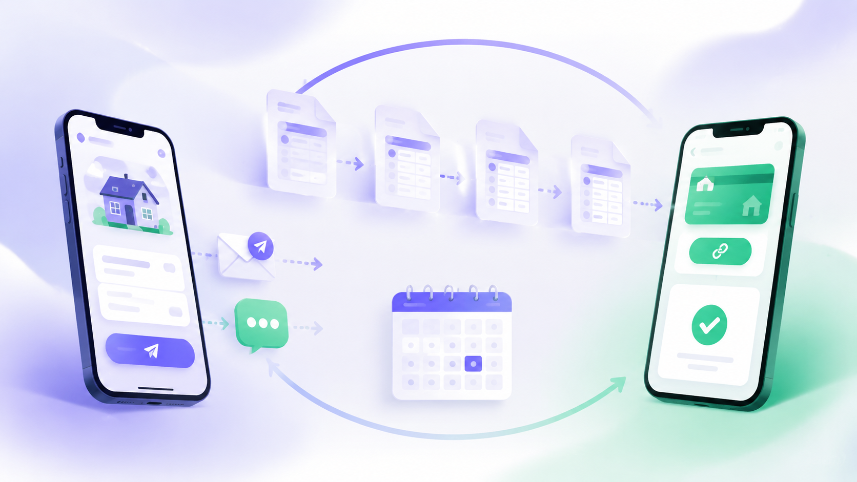 Recurring rental billing workflow with invoices, payment links, and receipts