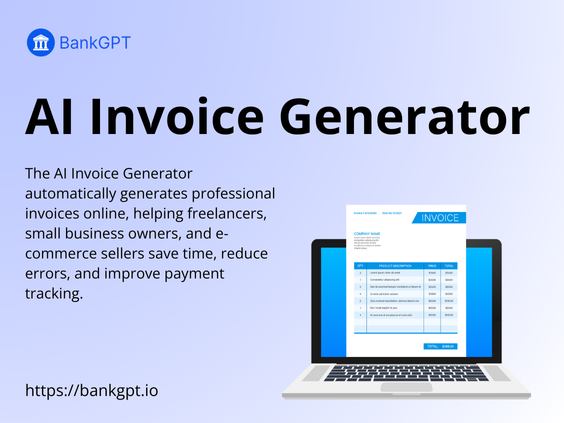 AI Invoice Generator Banner
