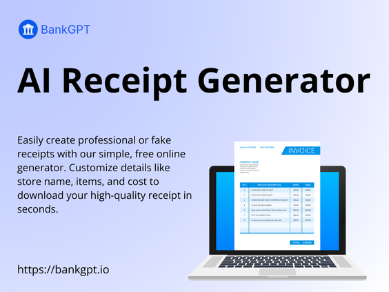 Free Online Receipt Generator