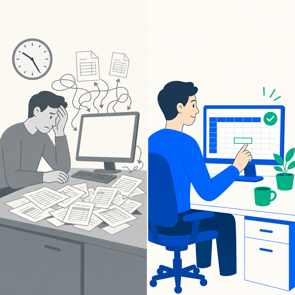 Manual data entry pain points