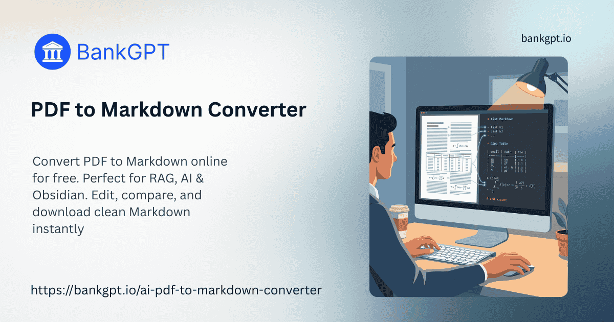 PDF to Markdown Converter Preview