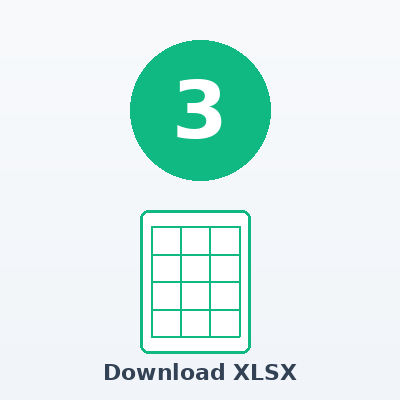 Step 3: Download Excel